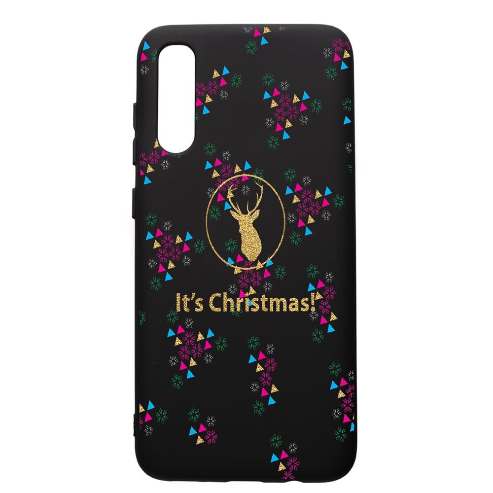 Husa de protectie Samsung Galaxy A30S, Xmas, silicon, cu interiorul din material textil, protectie camera, PB313
