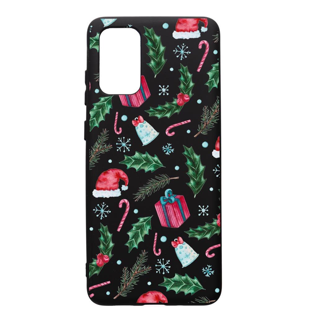 Husa de protectie Huawei P40, Xmas, silicon, cu interiorul din material textil, protectie camera, PB314