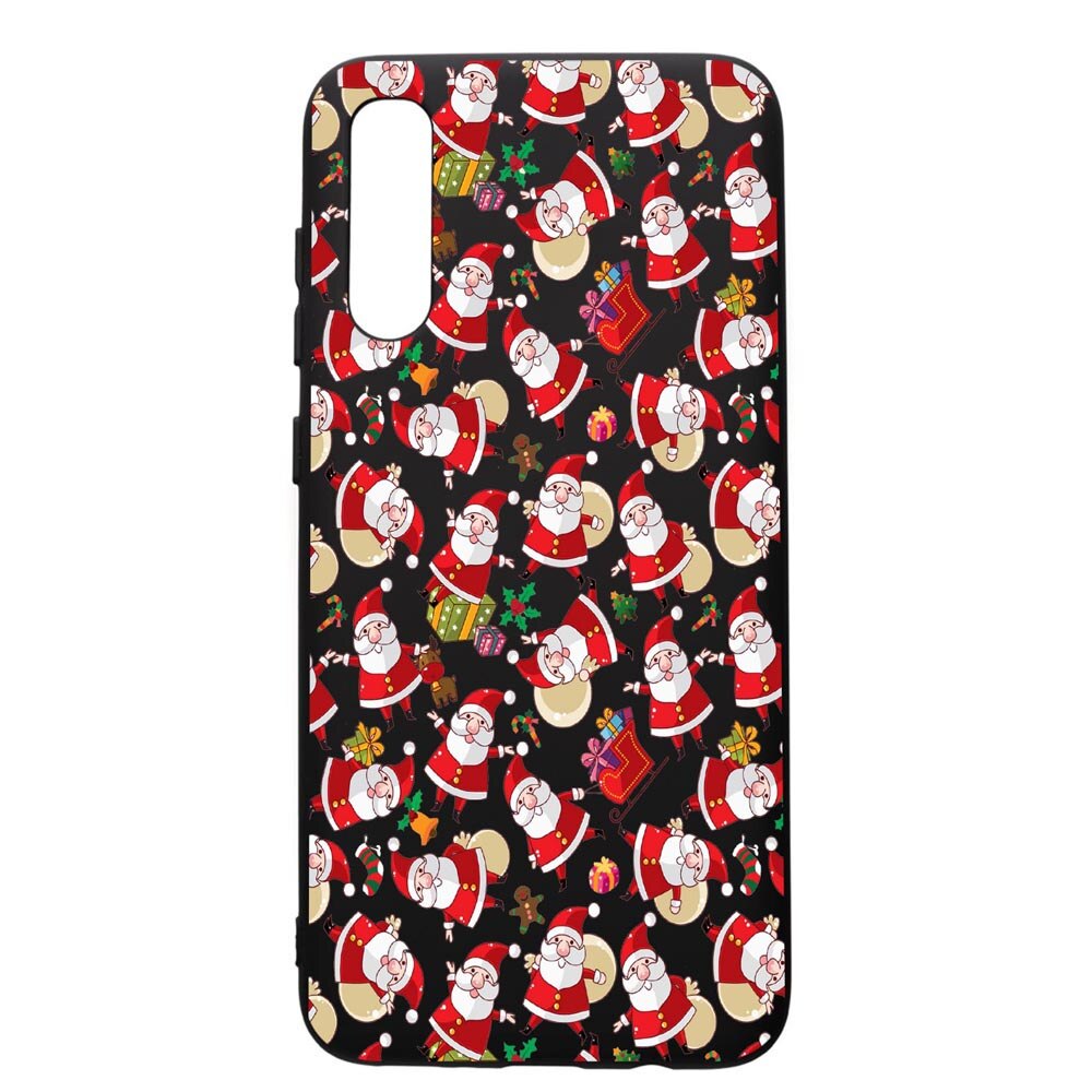 Husa de protectie Samsung Galaxy A30S, Xmas, silicon, cu interiorul din material textil, protectie camera, PB315