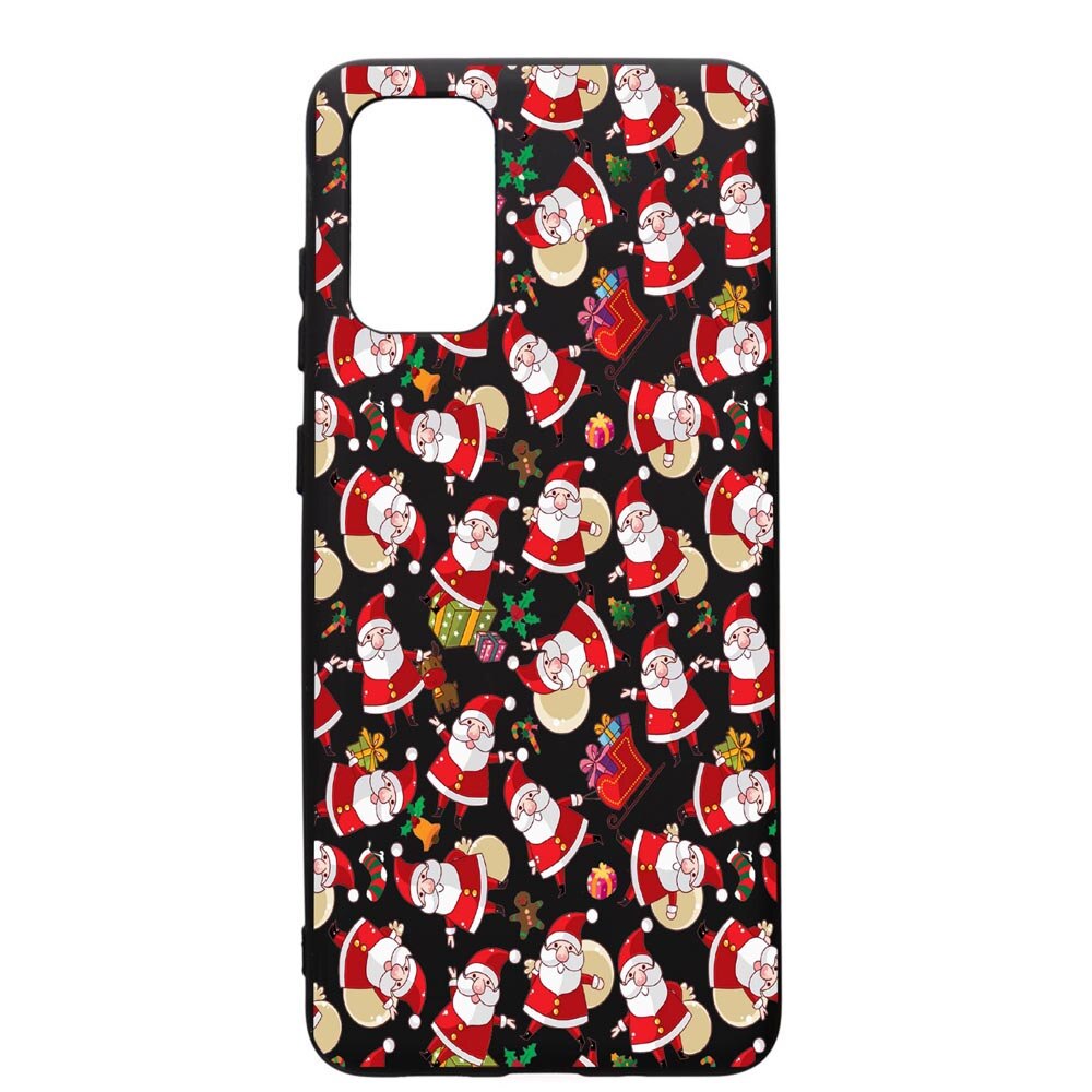 Husa de protectie Samsung Galaxy A71, Xmas, silicon, cu interiorul din material textil, protectie camera, PB315