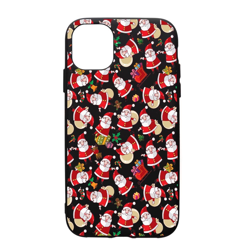 Husa de protectie Apple iPhone 12 Mini, Xmas, silicon, cu interiorul din material textil, protectie camera, PB315