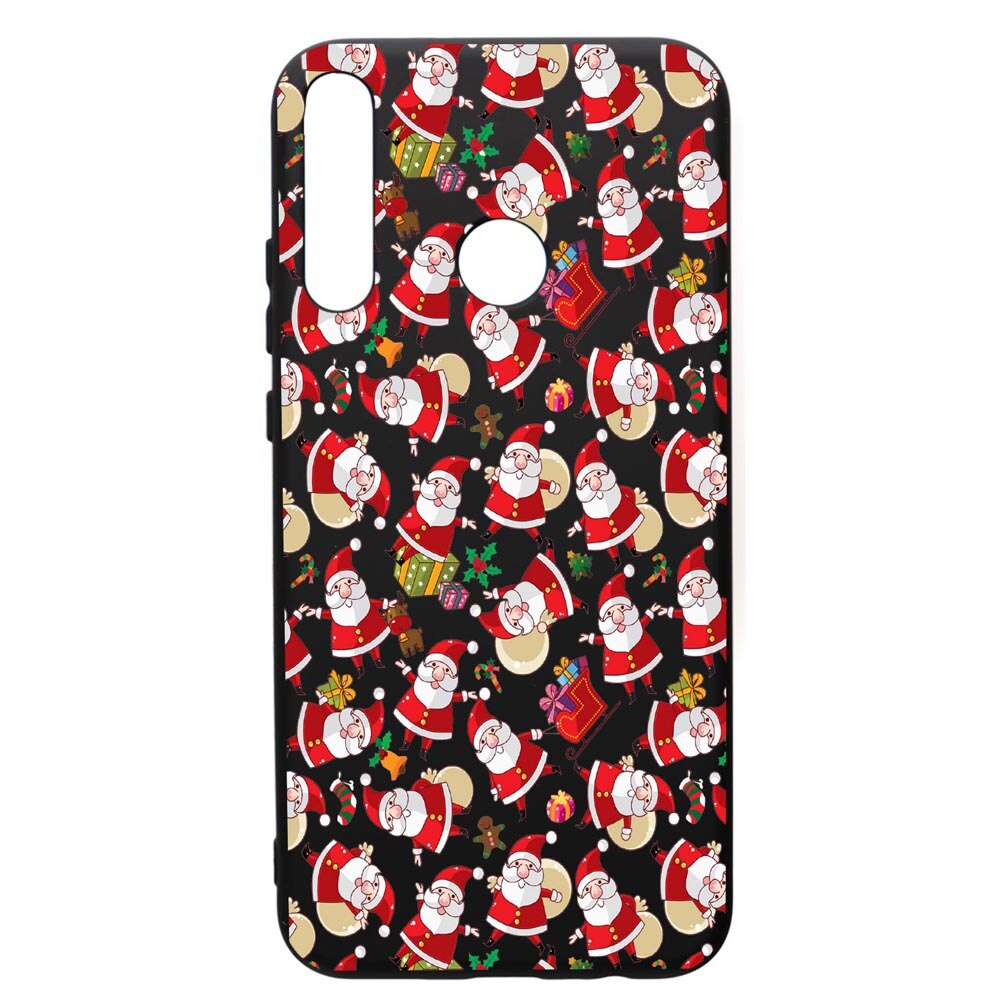 Husa de protectie Huawei P40 Lite E / Y7p, Xmas, silicon, cu interiorul din material textil, protectie camera, PB315