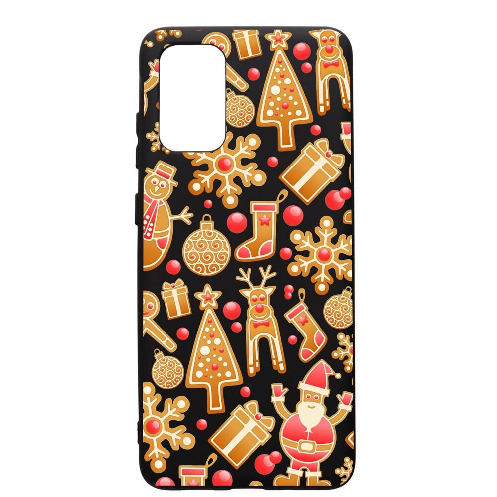 Husa de protectie Huawei P40, Xmas, silicon, cu interiorul din material textil, protectie camera, PB317