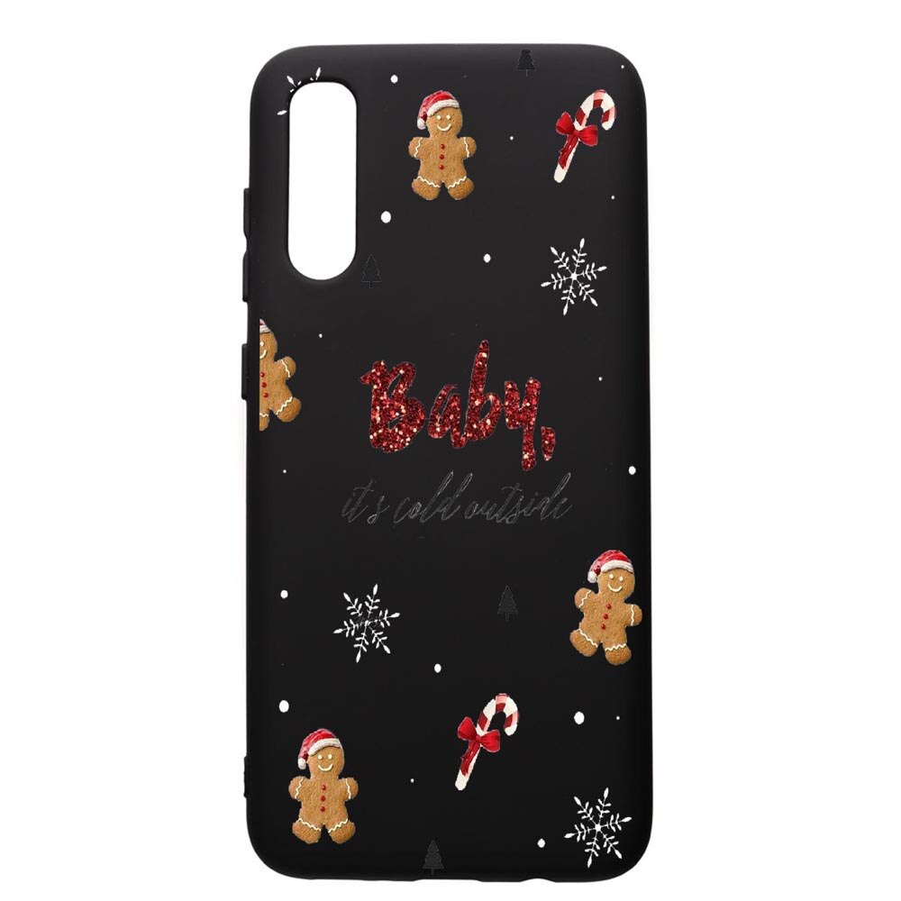 Husa de protectie Samsung Galaxy A30S, Xmas, silicon, cu interiorul din material textil, protectie camera, PB319