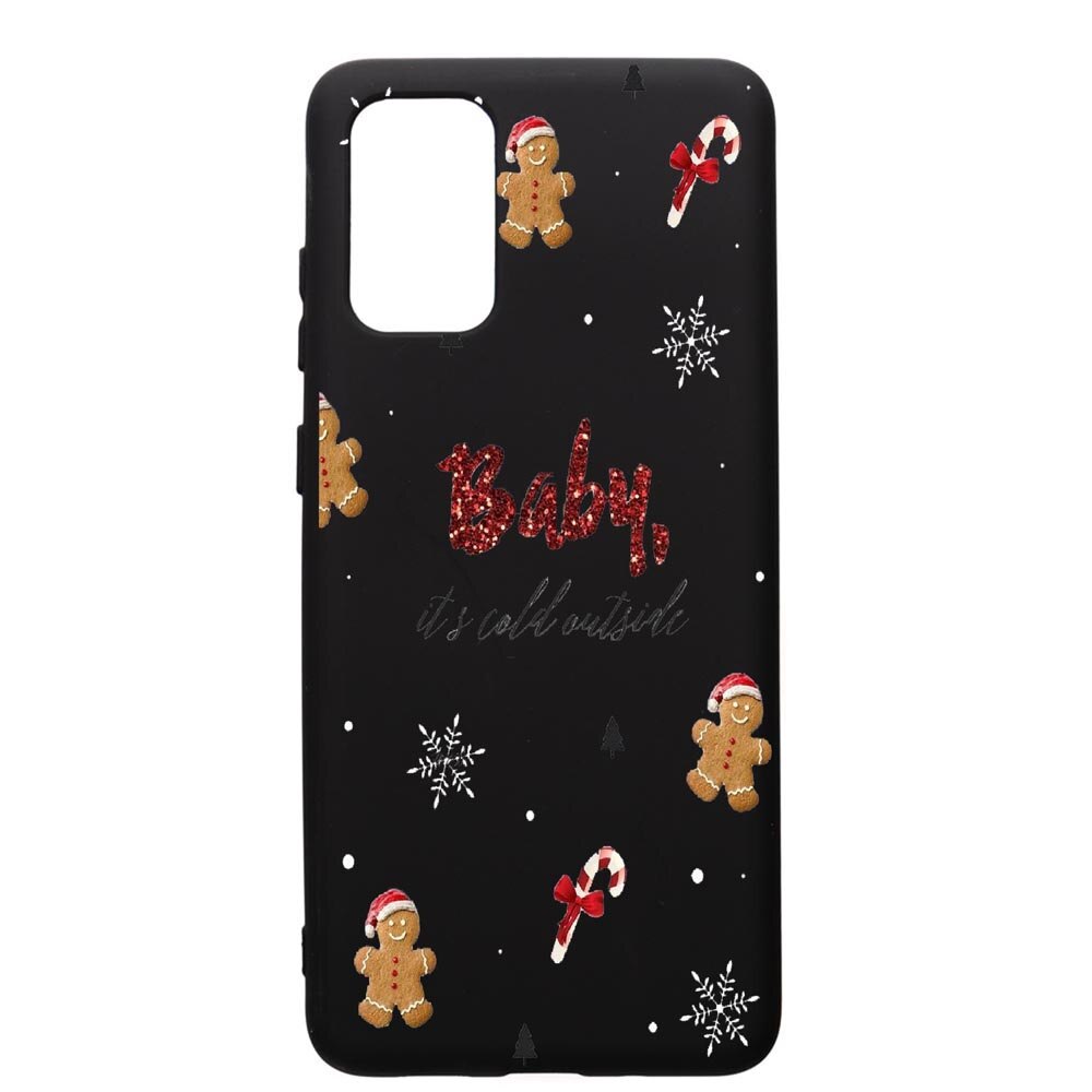 Husa de protectie Samsung Galaxy A71, Xmas, silicon, cu interiorul din material textil, protectie camera, PB319