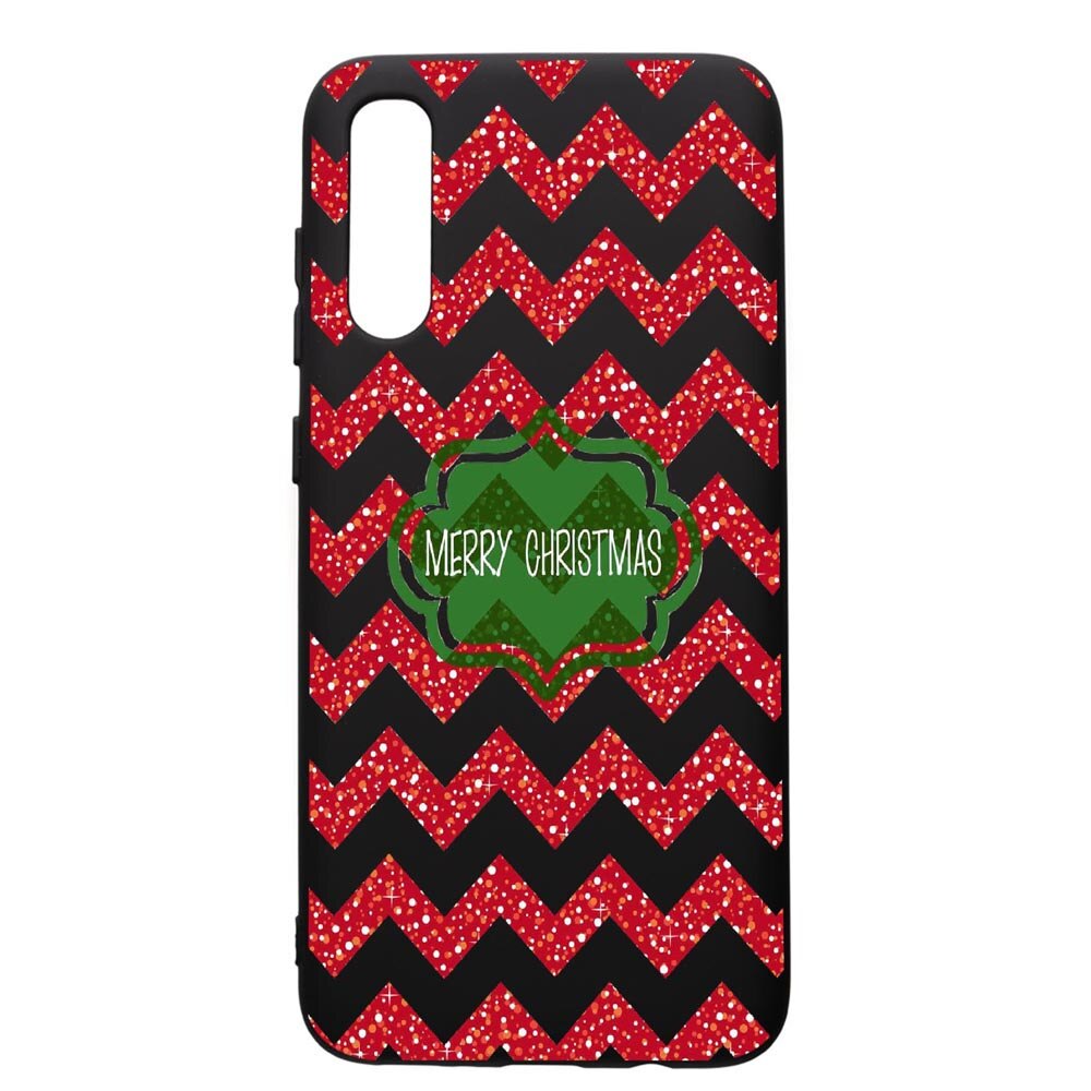 Husa de protectie Samsung Galaxy A50, Xmas, silicon, cu interiorul din material textil, protectie camera, PB316