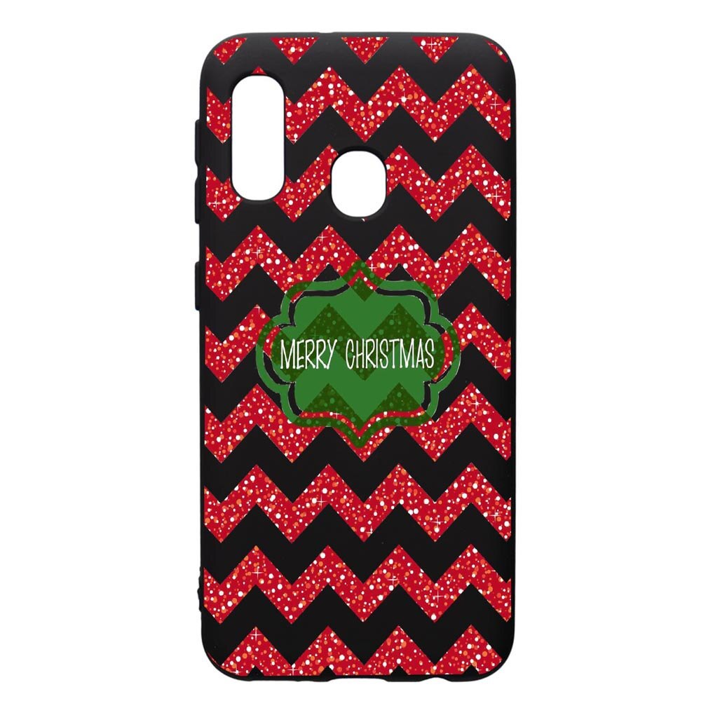 Husa de protectie Samsung Galaxy A20E, Xmas, silicon, cu interiorul din material textil, protectie camera, PB316