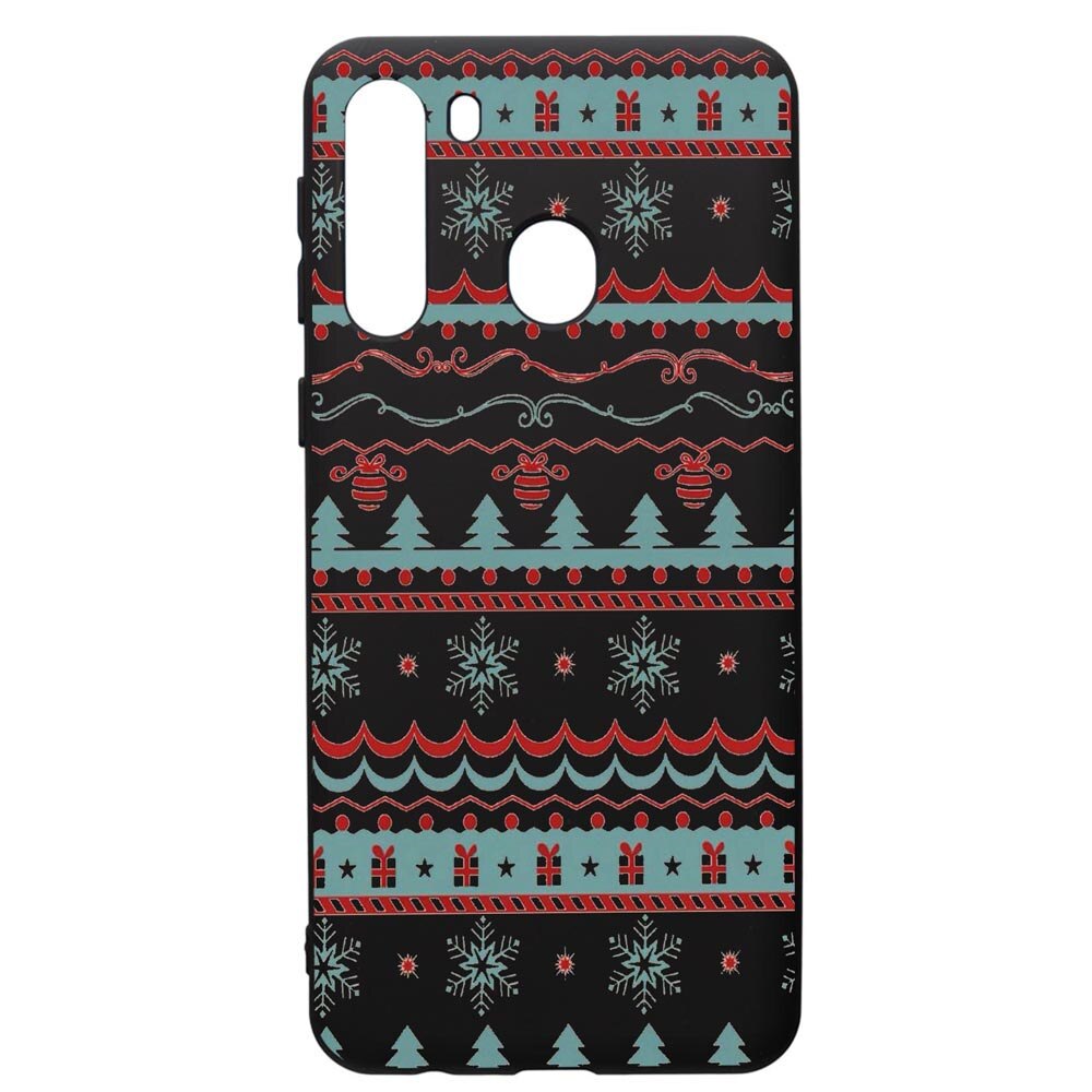 Husa de protectie Samsung Galaxy A21S, Xmas, silicon, cu interiorul din material textil, protectie camera, PB321