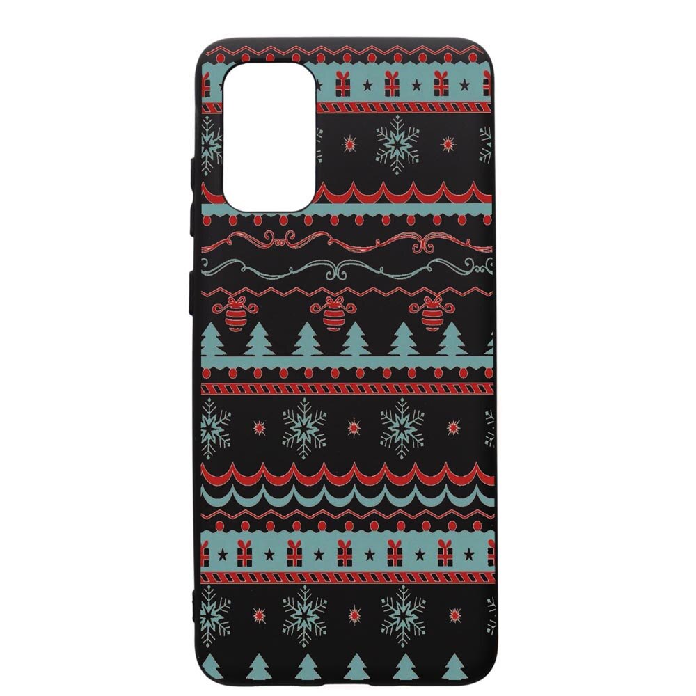 Husa de protectie Samsung Galaxy A41, Xmas, silicon, cu interiorul din material textil, protectie camera, PB321
