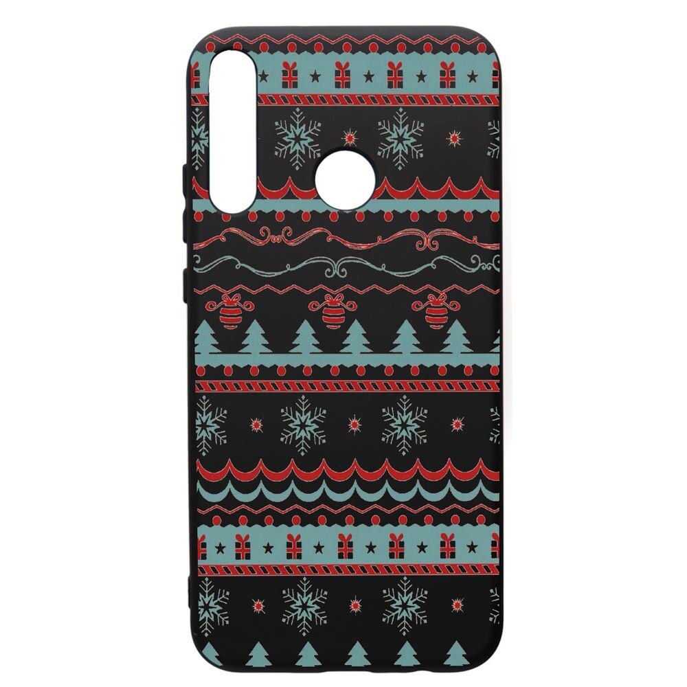 Husa de protectie Huawei P40 Lite E / Y7p, Xmas, silicon, cu interiorul din material textil, protectie camera, PB321