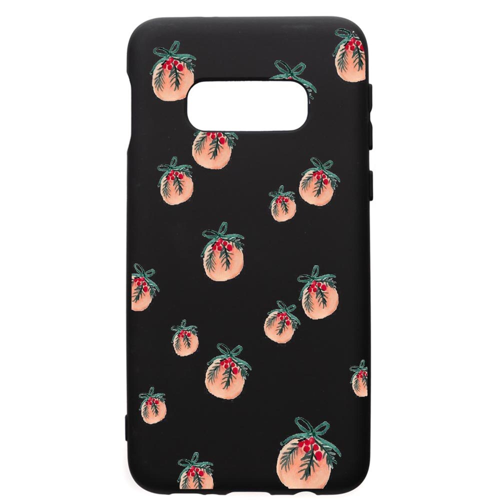 Husa de protectie Samsung Galaxy S10E, Xmas, silicon, cu interiorul din material textil, protectie camera, PB339