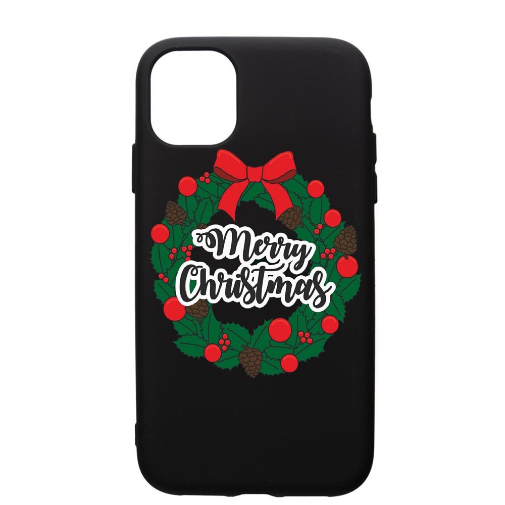 Husa de protectie Apple iPhone 11 Pro Max, Xmas, silicon, cu interiorul din material textil, protectie camera, PB346