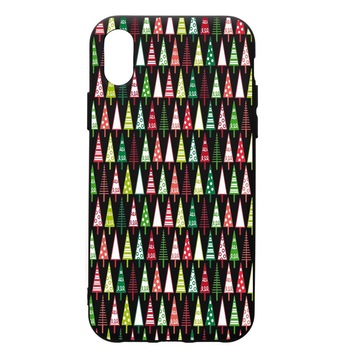Husa de protectie Apple iPhone XR, Xmas, silicon, cu interiorul din material textil, protectie camera, PB340 Husa de protectie Apple iPhone XR, Xmas, silicon, cu interiorul din material textil, protectie camera, PB340