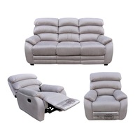 set md 2701 microfibra canapea 3 locuri extensibila si 2 fotolii cu recliner manual grid deschis he-340-11g imagen 18_0_
0