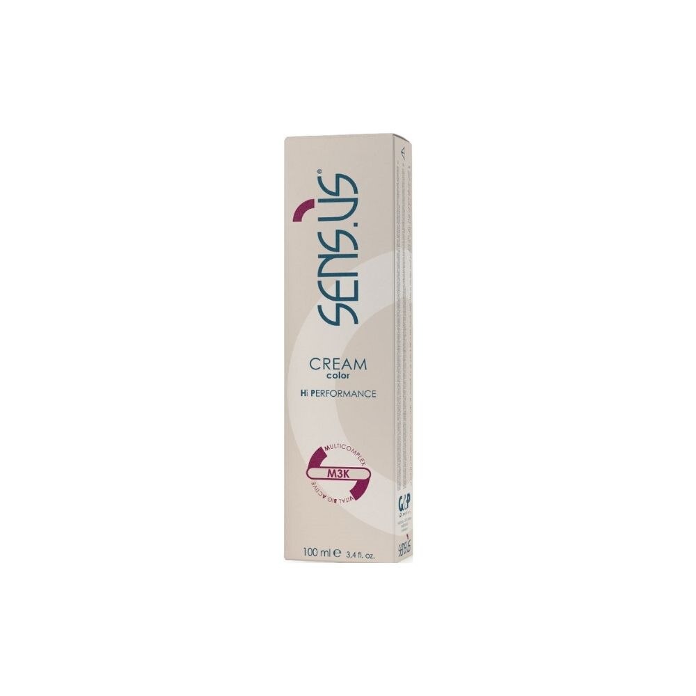 Vopsea de par profesionala permanenta cu amoniac, Sensus M3K Cream Color Hi Performance 10.1, 100 ml