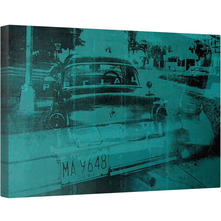 Tablou canvas - David Studwell - Abstract auto verde, 40 x 60 cm