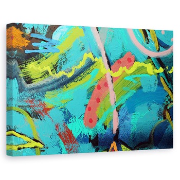 Tablou canvas - Sara Hayward - Rezumat 21, 40 x 60 cm Tablou canvas - Sara Hayward - Rezumat 21, 40 x 60 cm