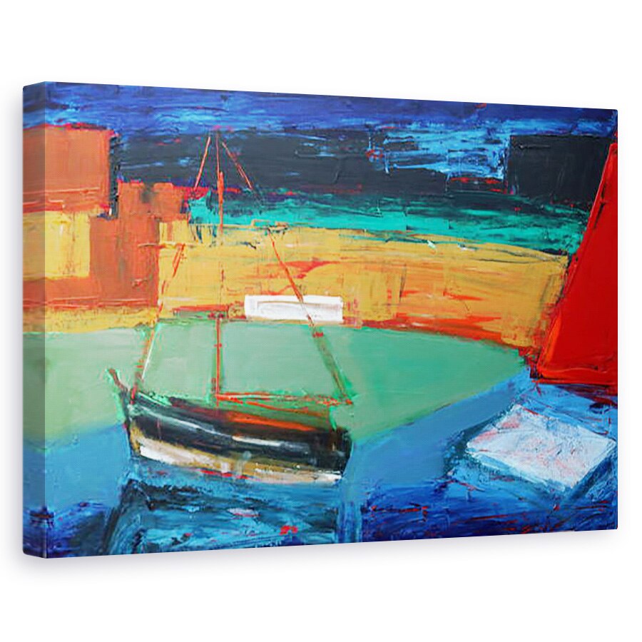 Tablou canvas - Paul Powis - Barci abstracte, 40 x 60 cm