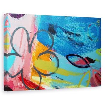Tablou canvas - Sara Hayward - Rezumat 15, 40 x 60 cm Tablou canvas - Sara Hayward - Rezumat 15, 40 x 60 cm