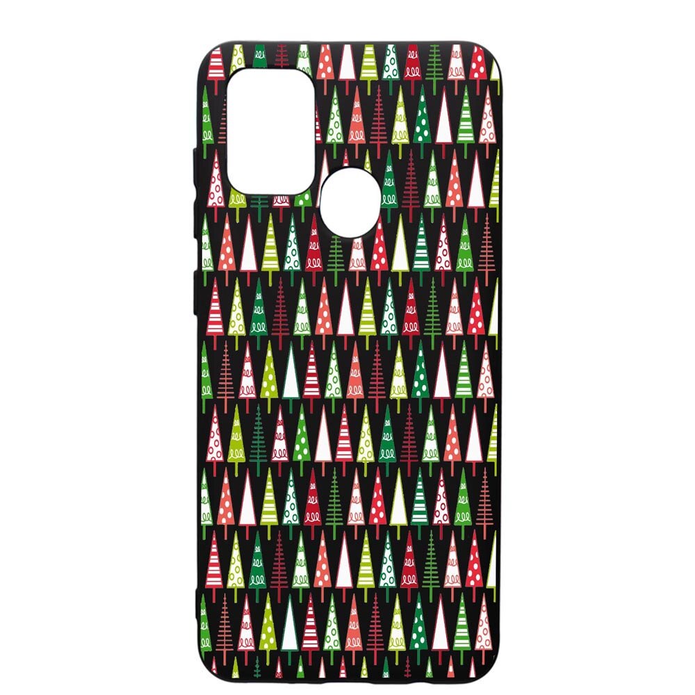 Husa de protectie Samsung Galaxy A21, Xmas, silicon, cu interiorul din material textil, protectie camera, PB340