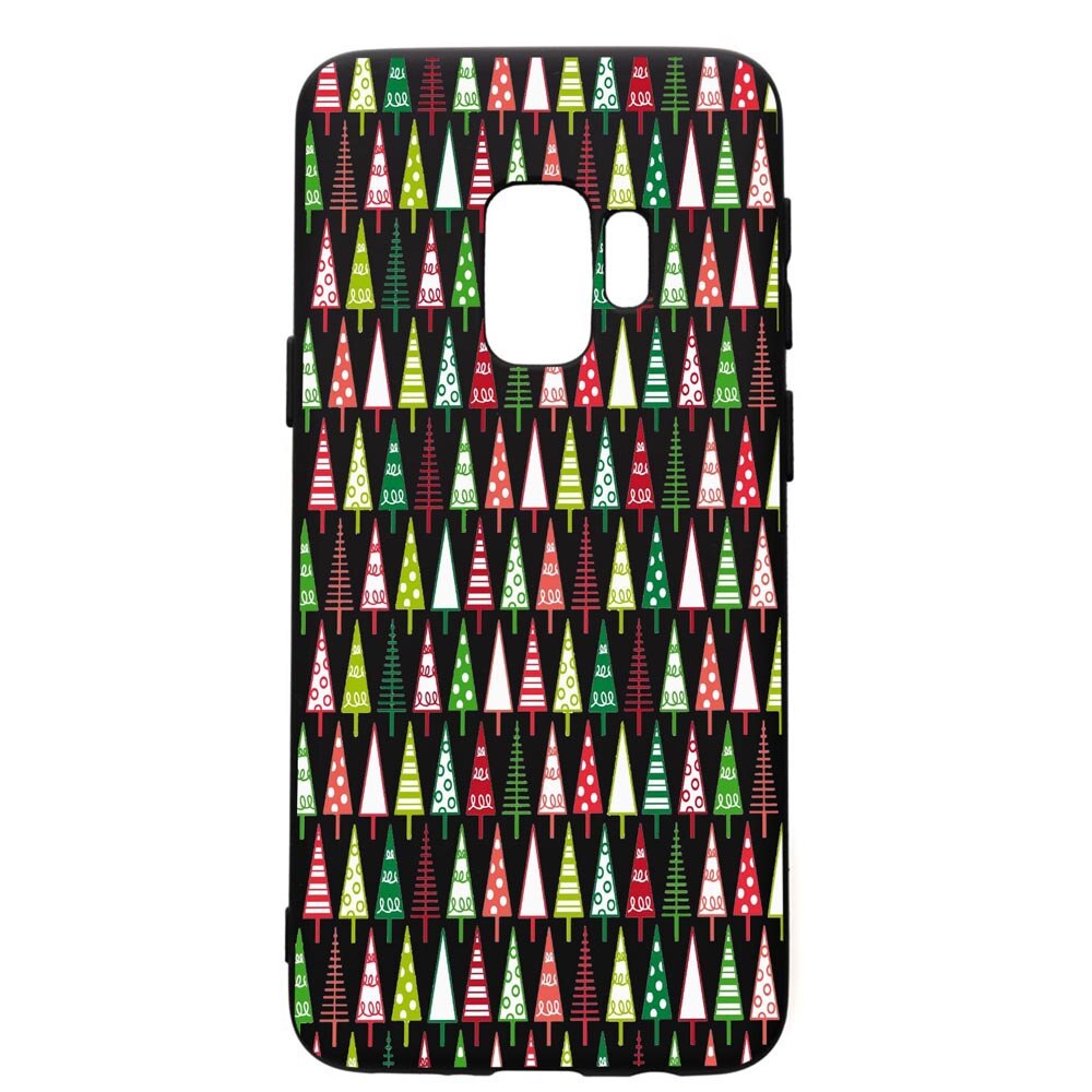 Husa de protectie Samsung Galaxy S9, Xmas, silicon, cu interiorul din material textil, protectie camera, PB340