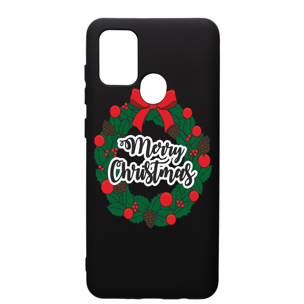 Husa de protectie Samsung Galaxy A21, Xmas, silicon, cu interiorul din material textil, protectie camera, PB346
