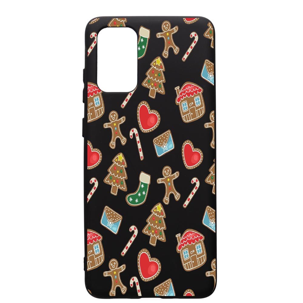 Husa de protectie Samsung Galaxy A41, Sweets, silicon, cu interiorul din material textil, protectie camera, PB353