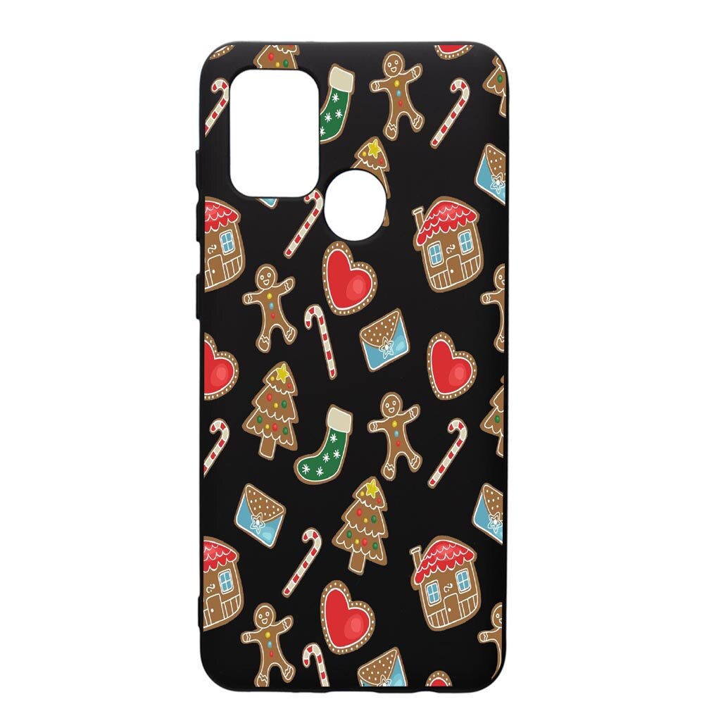 Husa de protectie Samsung Galaxy A21, Sweets, silicon, cu interiorul din material textil, protectie camera, PB353
