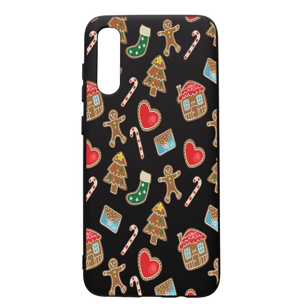 Husa de protectie Samsung Galaxy A70, Sweets, silicon, cu interiorul din material textil, protectie camera, PB353