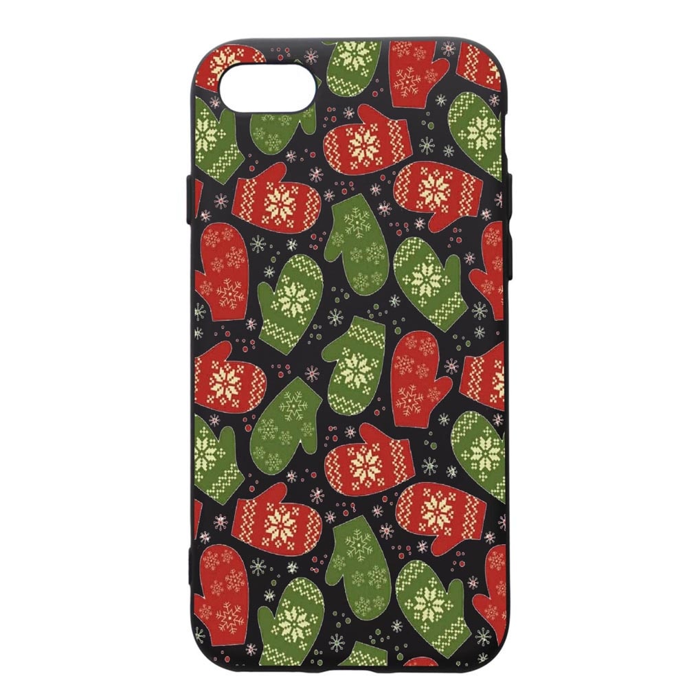 Husa de protectie Apple iPhone SE 2 / iPhone 8 / iPhone 7, Winter, silicon, cu interiorul din material textil, protectie camera, PB352