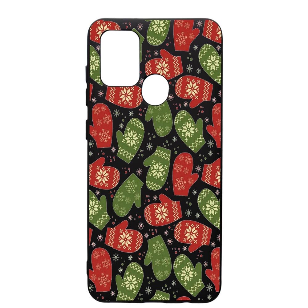 Husa de protectie Samsung Galaxy A21, Winter, silicon, cu interiorul din material textil, protectie camera, PB352
