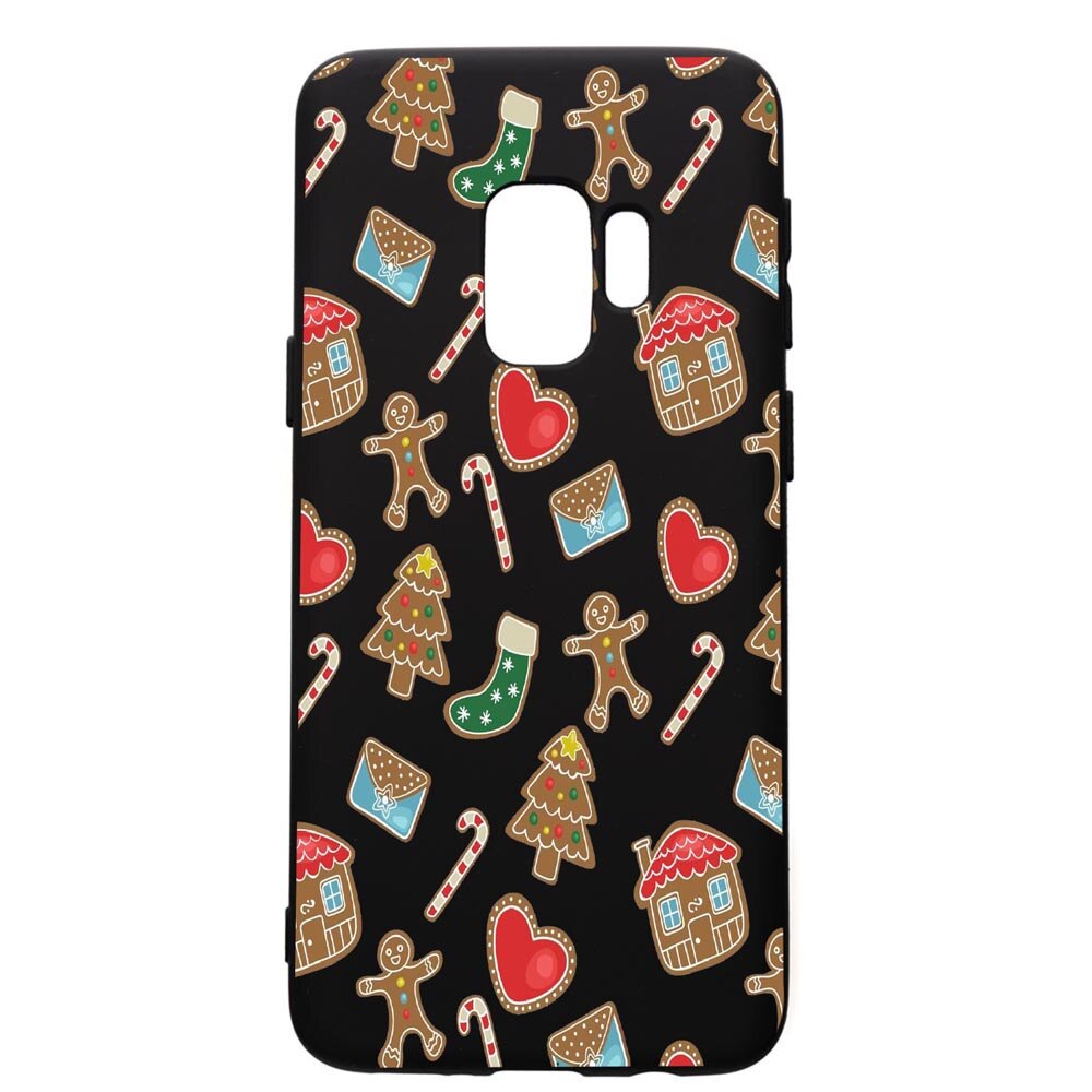 Husa de protectie Samsung Galaxy S9, Sweets, silicon, cu interiorul din material textil, protectie camera, PB353