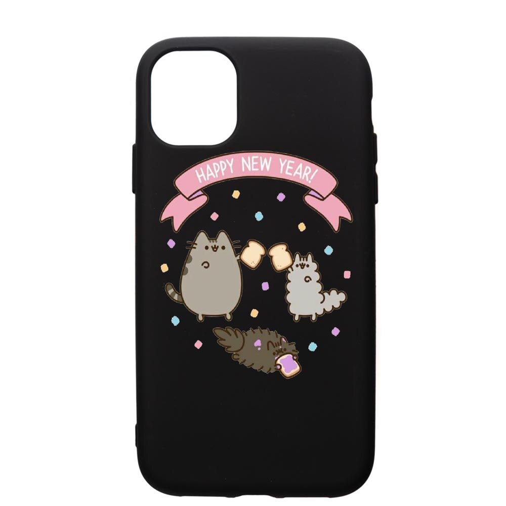 Husa de protectie Apple iPhone 12 Pro Max, Happy New Year, silicon, cu interiorul din material textil, protectie camera, PB356