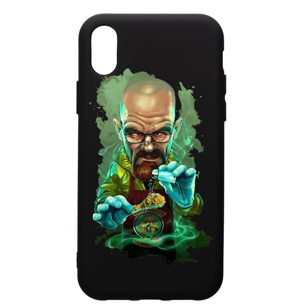 Husa de protectie Apple iPhone XR, Breaking Bad, silicon, cu interiorul din material textil, protectie camera, PB367
