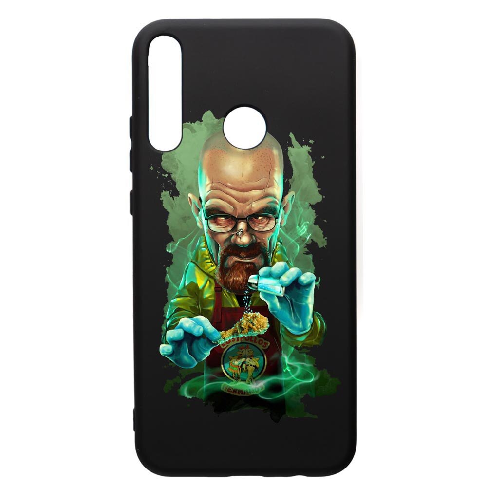 Husa de protectie Huawei P40 Lite E / Y7p, Breaking Bad, silicon, cu interiorul din material textil, protectie camera, PB367