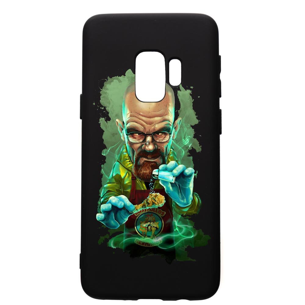 Husa de protectie Samsung Galaxy S9, Breaking Bad, silicon, cu interiorul din material textil, protectie camera, PB367