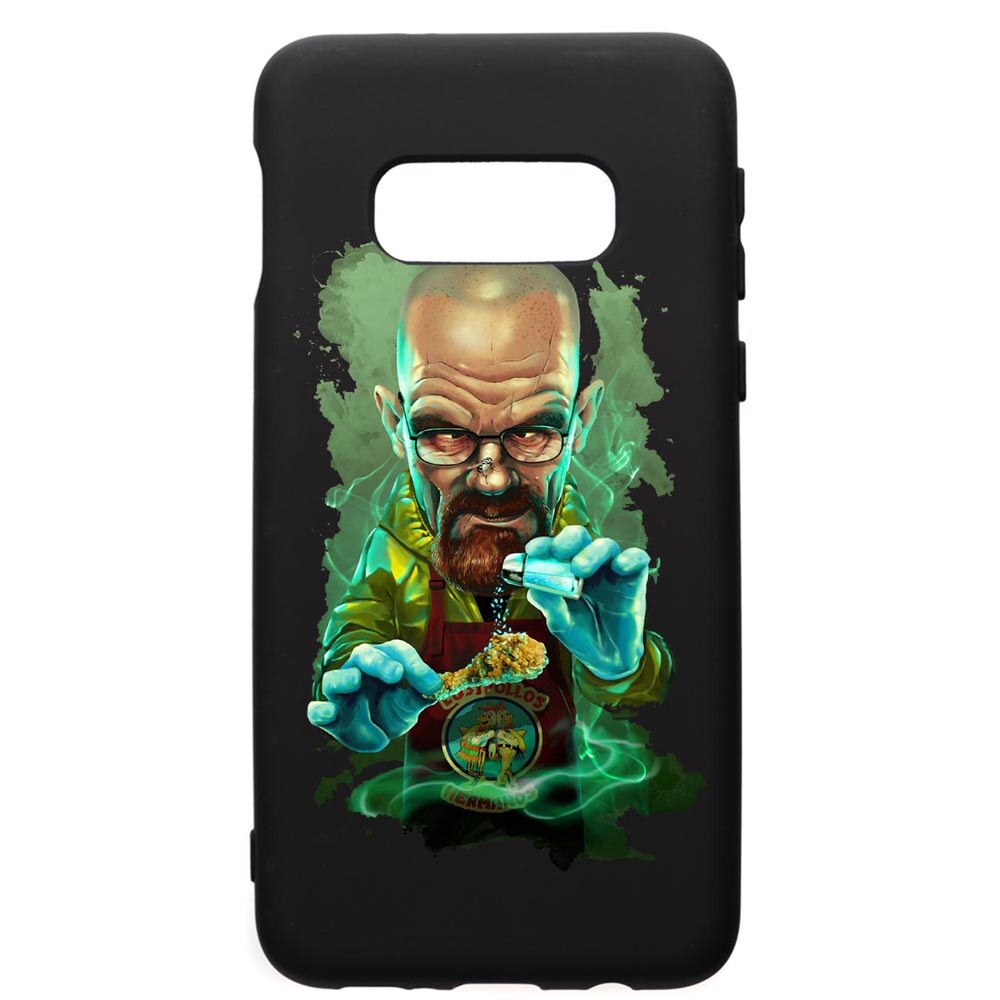 Husa de protectie Samsung Galaxy S10E, Breaking Bad, silicon, cu interiorul din material textil, protectie camera, PB367