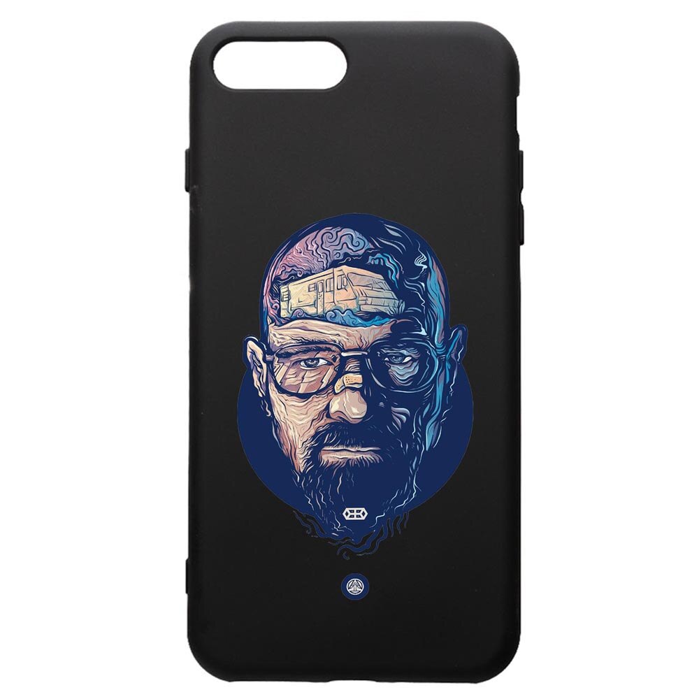 Husa de protectie Apple iPhone 8 Plus / iPhone 7 Plus, Breaking Bad, silicon, cu interiorul din material textil, protectie camera, PB359