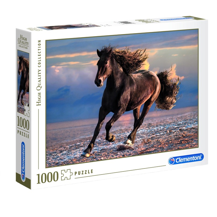 Пъзел Clementoni - Кон на свобода, 1000 части