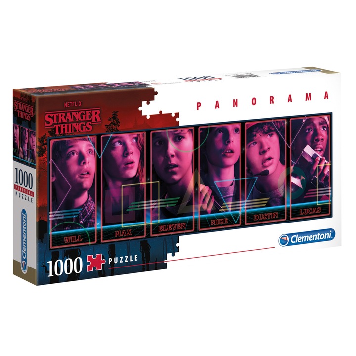 Пъзел Clementoni - Stranger Things, 1000 части