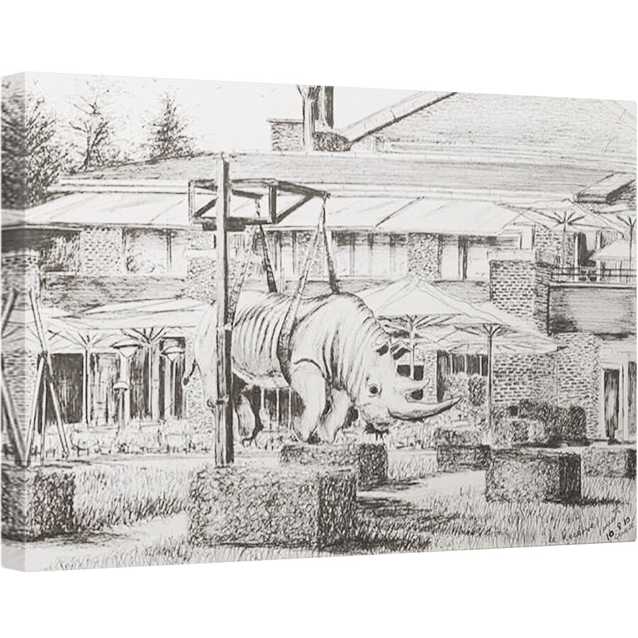 Tablou canvas - Vincent Alexander Booth - Hotel La Reserve Geneva, 2010, 80 x 120cm