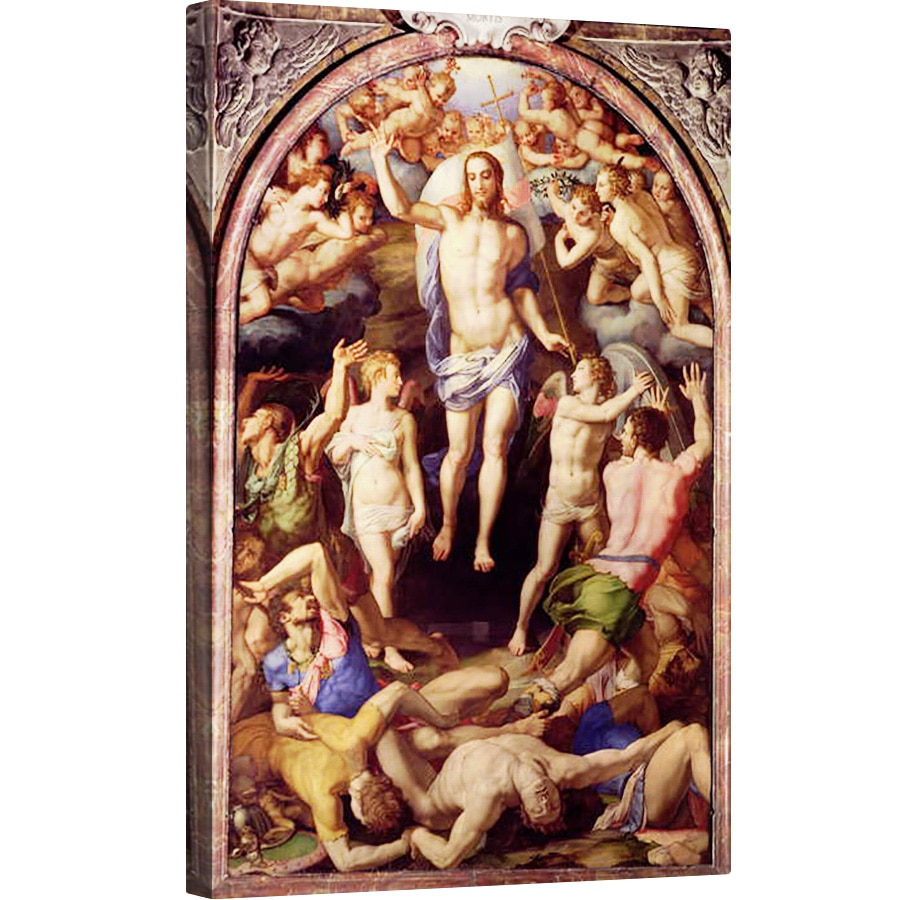 Tablou canvas - Agnolo di Cosimo Bronzino - invierea, 80 x 120cm