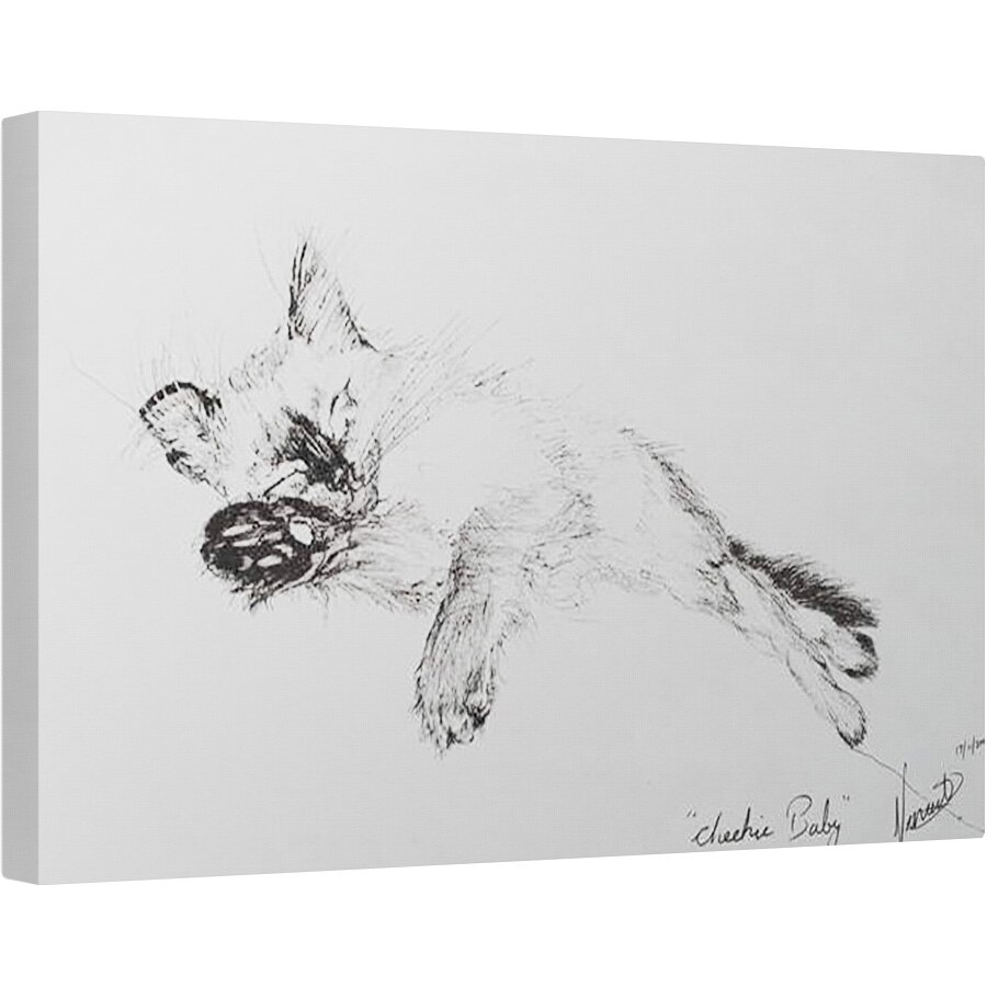 Tablou canvas - Vincent Alexander Booth - Kitty Baby, 2002, 80 x 120cm