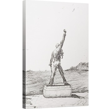 Tablou canvas - Vincent Alexander Booth - Freddie Mercury Statuia Montreux Elvetia, 2009, 80 x 120cm Tablou canvas - Vincent Alexander Booth - Freddie Mercury Statuia Montreux Elvetia, 2009, 80 x 120cm