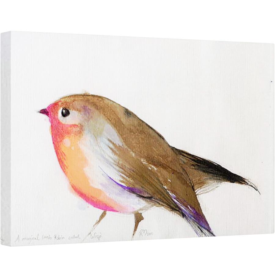 Tablou canvas - Nancy Moniz Charalambous - Un mic Robin magic numit Wisp, 2011, 80 x 120cm