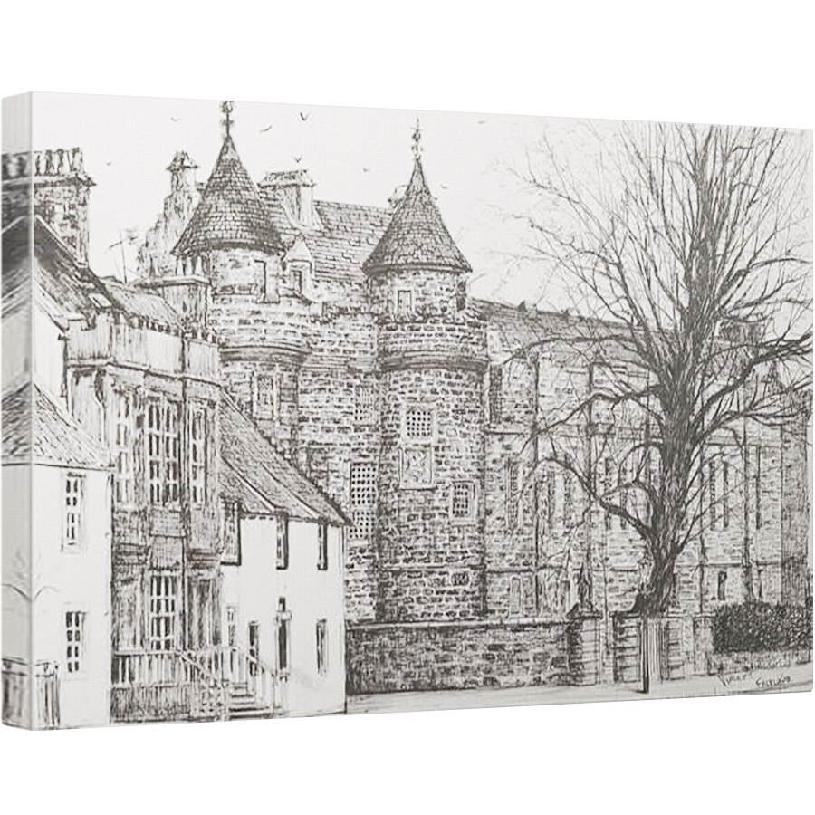 Tablou canvas - Vincent Alexander Booth - Palatul Falkland, Scotia, 2007, 80 x 120cm