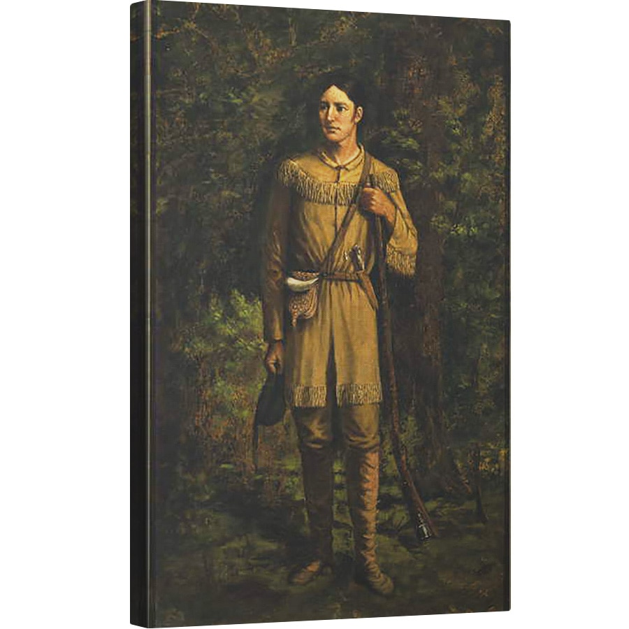 Tablou canvas - William Henry Huddle - Davy Crockett, 80 x 120cm