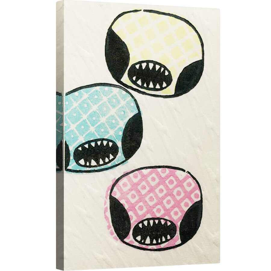 Tablou canvas - Bella Larsson - China Monsters, 40 x 60 cm