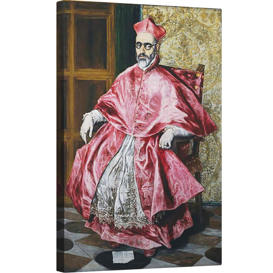 Tablou canvas - El Greco - Cardinal, 80 x 120cm
