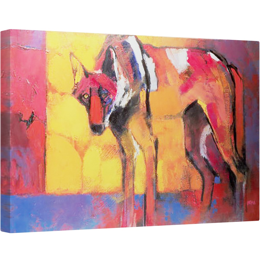 Tablou canvas - Mark Adlington - Wolf, 60 x 90 cm